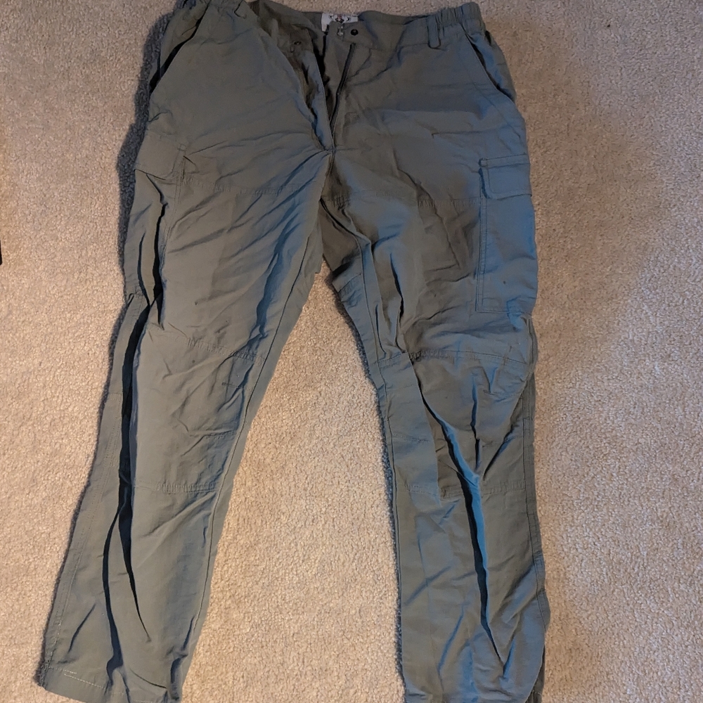 Men's Olive Cargo Pants